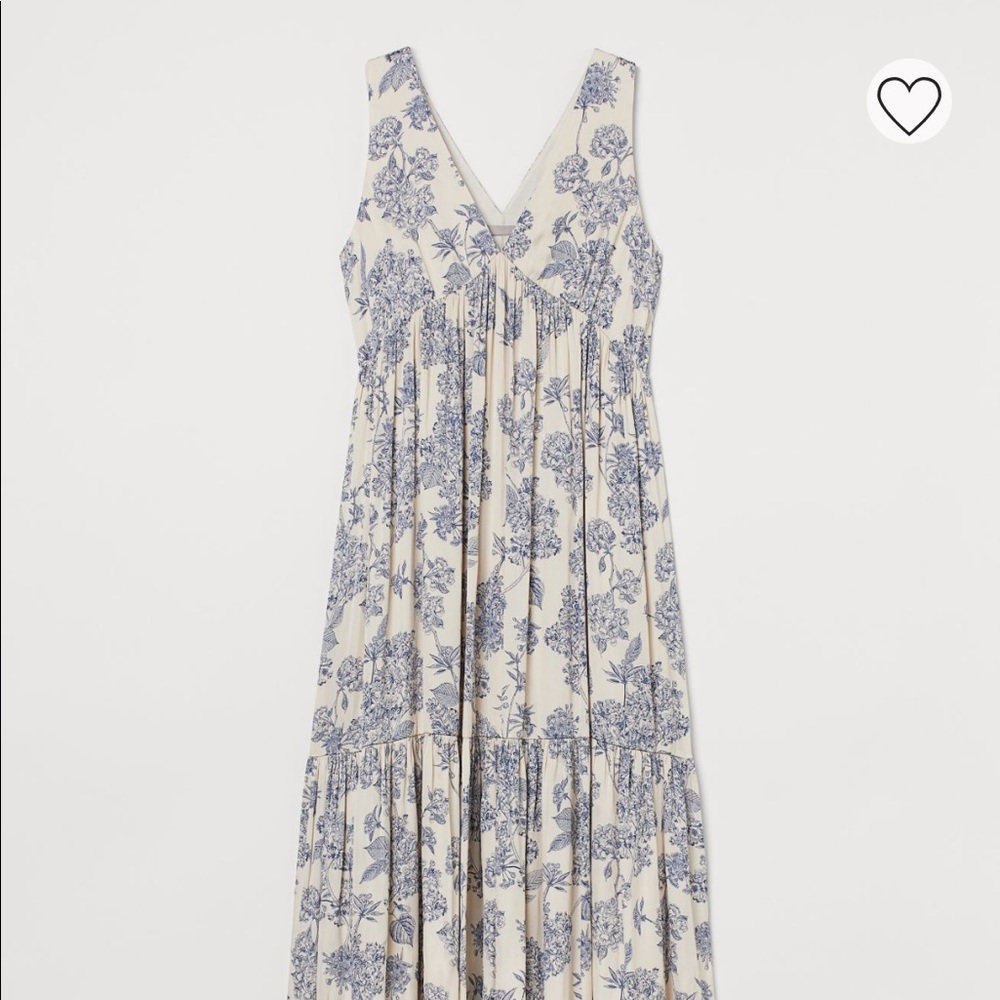 H&M silky maxi dress